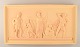 Ipsen's, 
Denmark. Large 
terracotta wall 
plaque with 
motif after 
Thorvaldsen. 
1890's.
Measures: ...