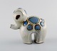 Britt-Louise Sundell for Gustavsberg. Ringo 1 babyelefant i glaseret keramik. 
1960