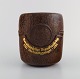 Arne Bang, 
Denmark. Jar in 
glazed 
ceramics. 
Beautiful glaze 
in brown 
shades. 
Mid-20th ...