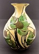 H A Kähler floor vase 50 cm. signed monogram HAK