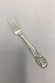 Gennembrudt. 
Sølvplet 
Spisegaffel, 
absa. 
Københavns 
Ske-Fabrik
L: 20,2 cm
