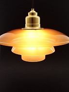 PH 3 1 / 2-3 ceiling pendant with amber glass 