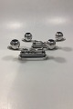 Hans Hansen 
Sterling Silver 
2-armed Art 
Deco Candelabra 
by Karl Gustav 
Hansen no 197
Both ...