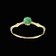 Knud Hejl - 
Denmark. 14k 
Gold Bangle 
with Jade.
Designed and 
crafted by Knud 
Hejl 1950 - ...