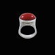 Jørgen Peter 
Vang - 
Copenhagen. 
Sterling Silver 
Ring with 
Coral.
Designed and 
crafted by 
Jørgen ...