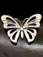 Regitze Overgaard for Georg Jensen. 'Butterfly' brooch # 563 of sterling silver
