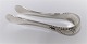 Evald Nielsen. 
Silver cutlery 
(830). Cutlery 
no. 13. Sugar 
tongs. Length 9 
cm.