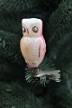 Old glass 
Christmas 
decorations for 
the Christmas 
tree. 
(Glass owl H: 
7.5cm.)