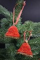 Old Christmas 
decorations for 
the Christmas 
tree, small 
Christmas bells 
made of 
papier-mâché 
and ...