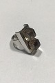 Hans Hansen 
Sterling Silver 
with 2 Smoke 
coloured Stones 
Ring Size 53(US 
6 1/4) Measures 
2.8 cm ...