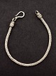 Sterling silver 
bracelet L. 
18.5 cm. B. 3.3 
mm. No. 433233