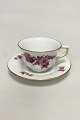 Royal 
Copenhagen 
Purpur Flower 
Angular with 
gold Mocca Cup 
427 / 3562.
Measures 5cm 
high and ...