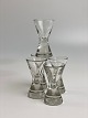 Hourglass-
shaped Masonic 
glasses, 9 
centimeters 
high. Solid 
foot. Stock: 2 
pcs. in perfect 
...
