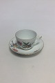 Bing & Grondahl Saxon Flower, White Morning Cup No 475