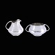 Anton F. 
Rasmussen - 
Denmark. 
Sterling Silver 
Creamer and 
Sugar Bowl 
#104.
Designed and 
crafted ...
