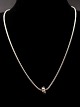 Sterling silver 
necklace 42 cm. 
with pendant 
no. 434888