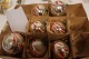 Old Christmas balls made of glass
The price is for the total lot of 7 pieces
These old Christmas balls are silver colour with 
red and whitemade of glass
In a good condition