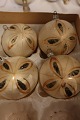 Old Christmas balls made of glass
The price is for the total lot of 4 pieces
These old Christmas balls are beige colour with gold and black
In a good condition