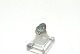 Ladies ring 
with green 
stone in Silver
Str 51
Nice and well 
maintained 
condition