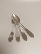 A set of 4 
tablespoons of 
silver Mester 
Povl Hansen 
1753-1830 
Length 21.5cm 
Frints with ...