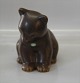 2 pieces in 
stock
Knud Basse 
3-55 Brown bear 
9  x 10 
cm	Marked KB 
Scandinavian 
Art Pottery 
Figurine