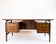 The desk in 
rosewood, 
designed by 
Omann Junior in 
the 1960s, is a 
beautiful and 
functional 
piece ...