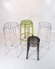 These bar 
stools, each a 
unique work of 
art, offer a 
useful and 
stylish element 
to any space. 
...
