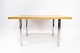 Coffee table in 
oak and frame 
of metal 
designed by 
Hans J. Wegner 
and 
manufactured by 
Andreas ...