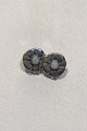 Georg Jensen Sterling Silver Ear Clips No 36 Opal