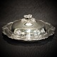 Cohr; A lid dish of hallmarked silver, 1945
