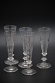 Fine old French 
champagne glass 
/ flute in 
crystal glass.
H:18cm. 
Dia.:5,5cm. (2 
pcs. 
Available.)