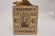 Parcel with "Christian X (CX)" matchboxes 
A rare parcel
The parcel has the original contents (one little matchbox is missing) and 
original paper
8,5cm, 7,5cm, 5,5cm
Good condition
We have a large choice of old goods from a grocer