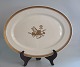 9584-947 Platter, oval 26 x 34 cm Golden Clover # 947 (Cream) Royal Copenhagen 
(Old Liselund)
