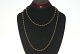 Elegant ball Gold necklace 14 carat gold