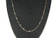Elegant ball 
Gold necklace 
14 carat gold
Stamped 585
Length 53 cm
Thickness 5.99 
mm
Checked ...