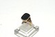 Gold Men's ring 
with black onyx 
in 14 carat 
gold
Stamped ESC 
585
Str 60
Checked by ...