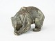 Stoneware 
figure in the 
shape of bear, 
no. 11 from 
Bornholm.
11,5 x 17 cm.