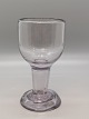 Wine glass on their smooth stem Conradsminde about 1840-1850