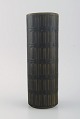 Arabia, 
Finland. Vase 
in glazed in 
ceramics. 
Beautiful glaze 
in dark green 
shades. ...