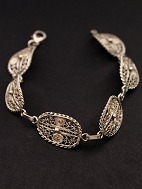 Sterling silver filigree bracelet