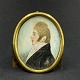 Height 8.5 cm.Width 6.5 cm.Fine miniature portrait of John Fane, Earl of ...