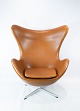 The Egg - Model 3316 - Cognac Walnut Elegance Leather - Arne Jacobsen - Fritz 
Hansen