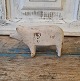 Old prison toy 
in the form of 
gray-painted 
pig 
Height 8 cm. 
Length 13 cm.