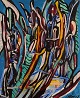 Ivy Lysdal, b 
1937. Danish 
ceramist and 
painter. 
Acrylic on 
canvas. 
Abstract 
modernist 
painting. ...