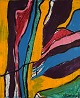 Ivy Lysdal, b 
1937. Danish 
ceramist and 
painter. 
Acrylic on 
canvas. 
Abstract 
modernist 
painting. ...