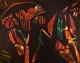 Ivy Lysdal, b 
1937. Danish 
ceramist and 
painter. 
Acrylic on 
canvas. 
Abstract 
modernist 
painting. ...
