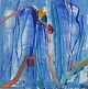 Ivy Lysdal, b 
1937. Danish 
ceramist and 
painter. 
Acrylic on 
canvas. 
Abstract 
modernist 
painting. ...