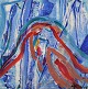 Ivy Lysdal, b 
1937. Danish 
ceramist and 
painter. 
Acrylic on 
canvas. 
Abstract 
modernist 
painting. ...
