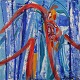 Ivy Lysdal, b 
1937. Danish 
ceramist and 
painter. 
Acrylic on 
canvas. 
Abstract 
modernist 
painting. ...