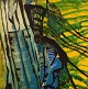 Ivy Lysdal, b 
1937. Danish 
ceramist and 
painter. 
Acrylic on 
canvas. 
Abstract 
modernist 
painting. ...